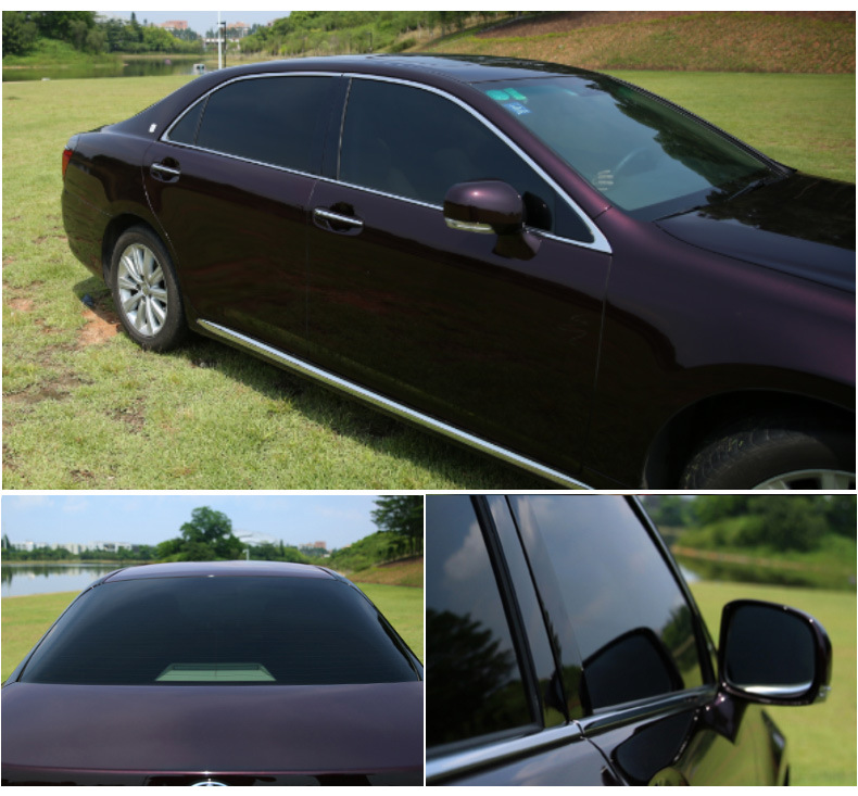 4s店专用收缩性好汽车太阳膜批发车窗隐私防晒防爆隔热膜玻璃贴膜