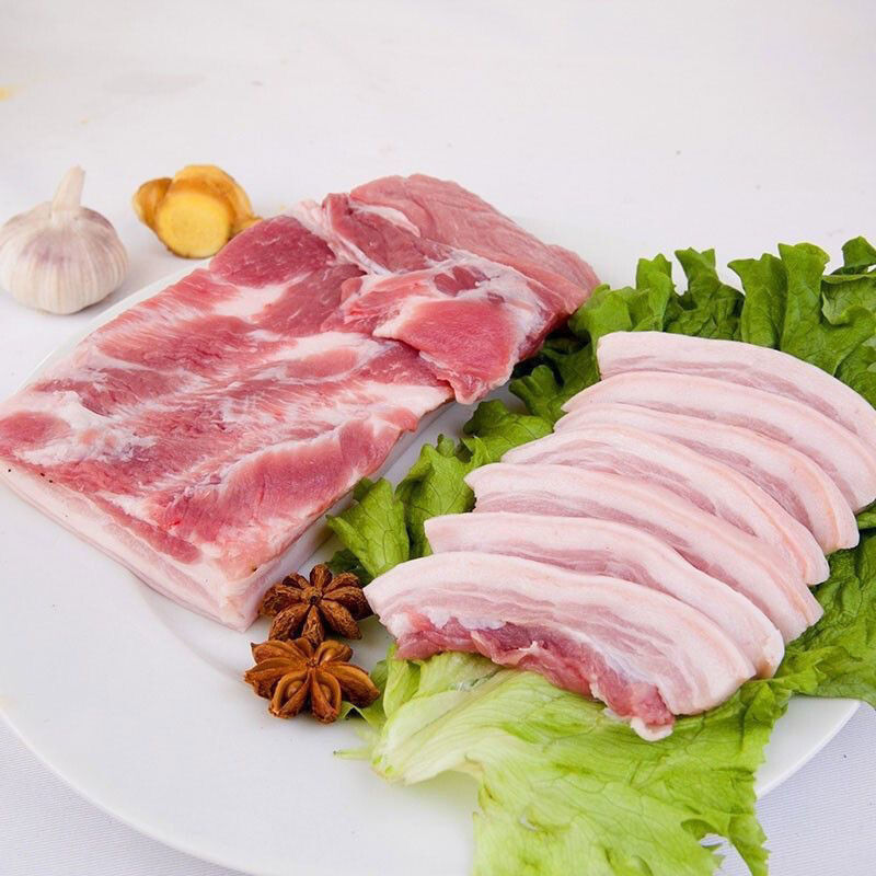 【顺丰】散养土猪五花肉土猪肉新鲜五花肉五花肉块送香料包