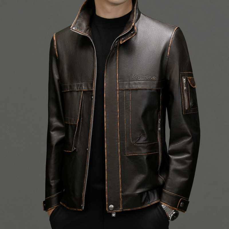 冬装男款真皮衣图片-海量高清冬装男款真皮衣图片大全 - 阿里巴巴