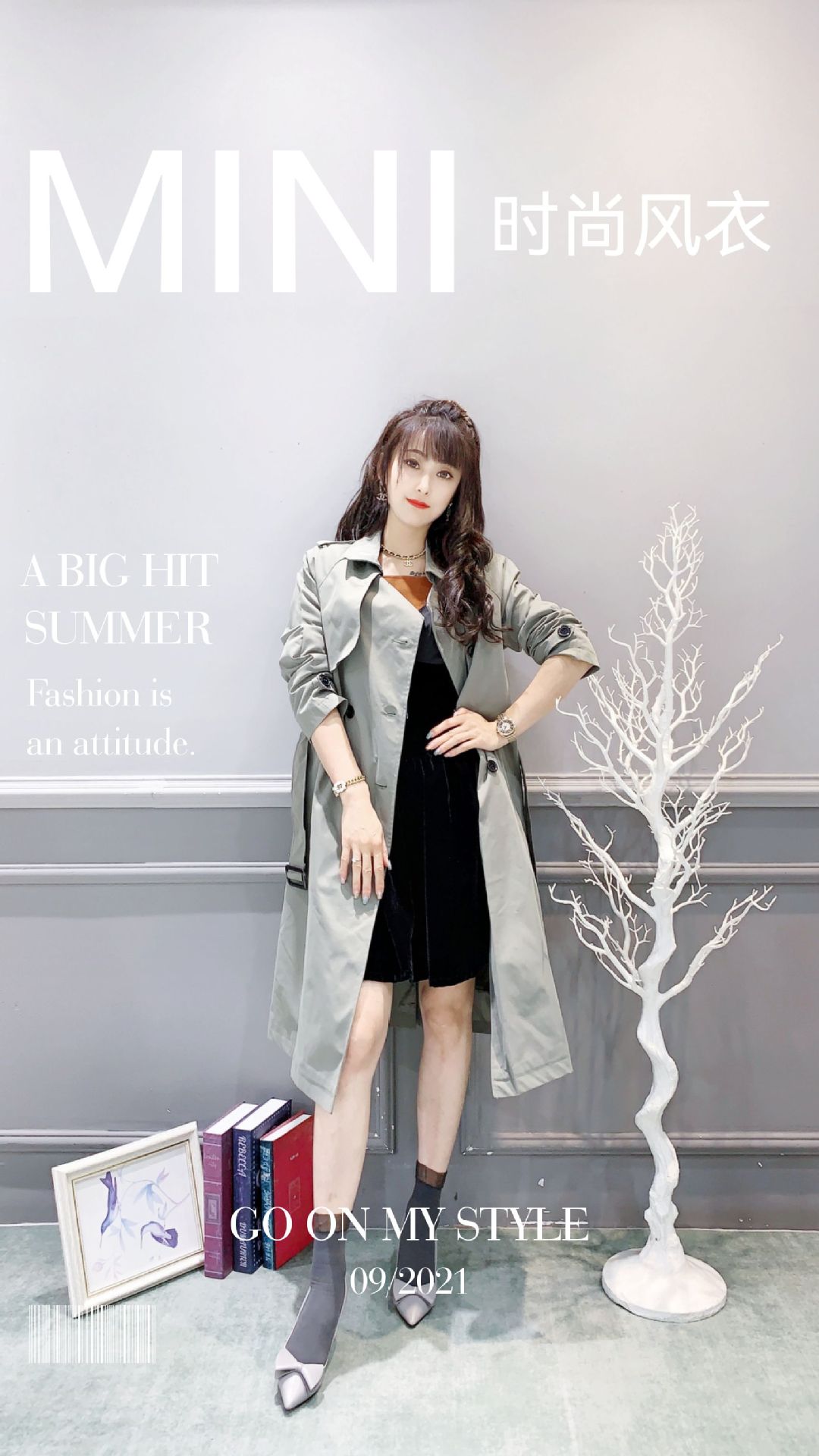 mili风衣秋折扣女装品牌拉夏贝尔牛仔裤麦寻连衣裙广州礼加诚明浩