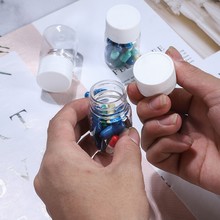 50ML一次性药瓶PET密封胶囊粉末透明塑料瓶便携厂家批发