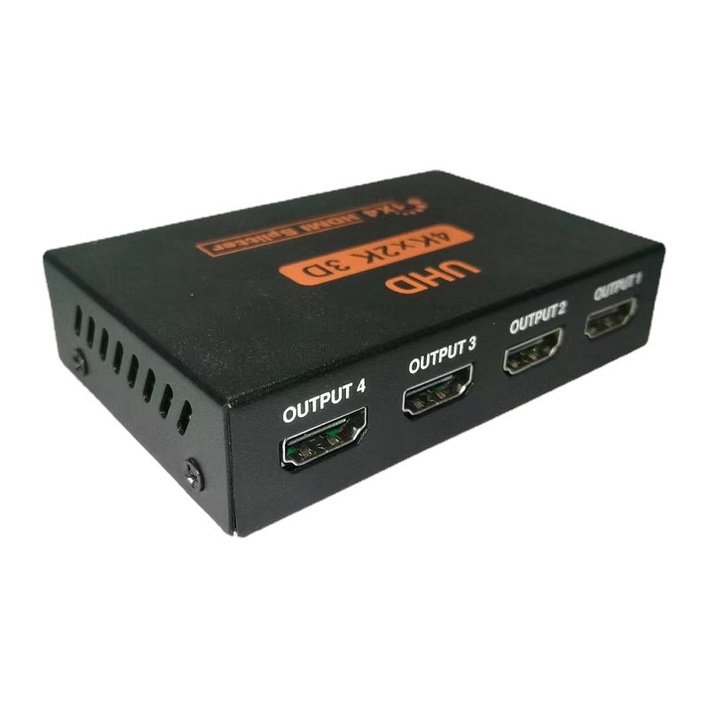 HDMI One in Four Splitter 4K Hdmi1 Minute 4 Screen Splitter 1 in 4 out One Input and Four Output HD Frequency Divider