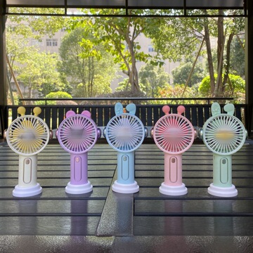 迷你可充电usb风扇卡通便携式大风力小电风扇学生手持手拿小风扇