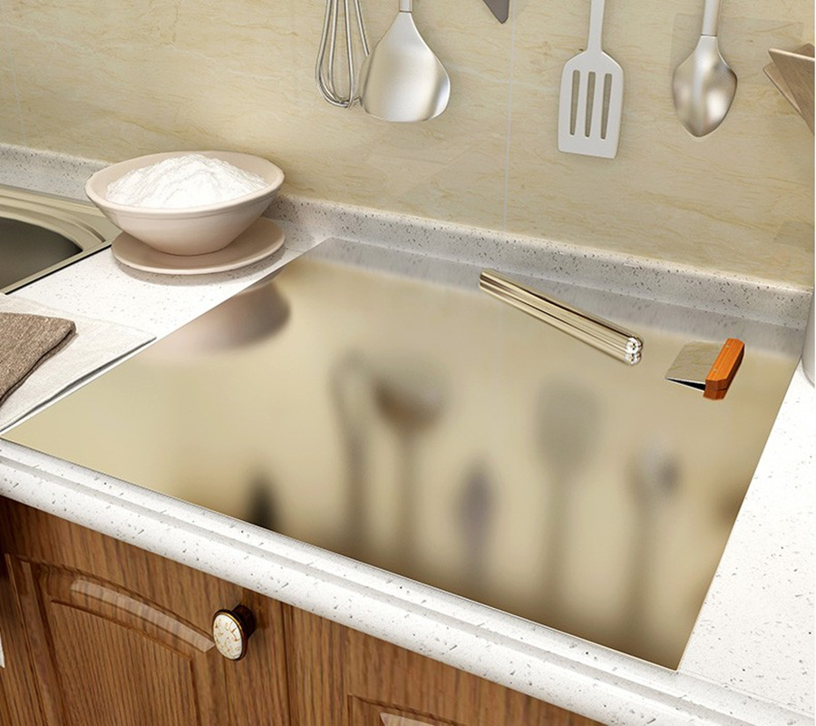 316食品不锈钢和面揉台面面板砧板大号擀面板厨房烘焙切菜板批发