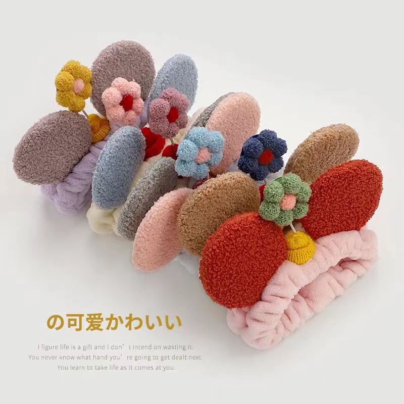 发带女网红洗脸发箍女简约可爱少女头饰品化妆束发带超萌米奇头箍