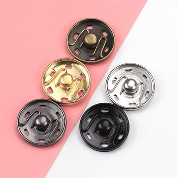 暗扣金属按扣大衣纽扣揿扣子圆形羽绒服女子母摁扣小配件衣服辅料