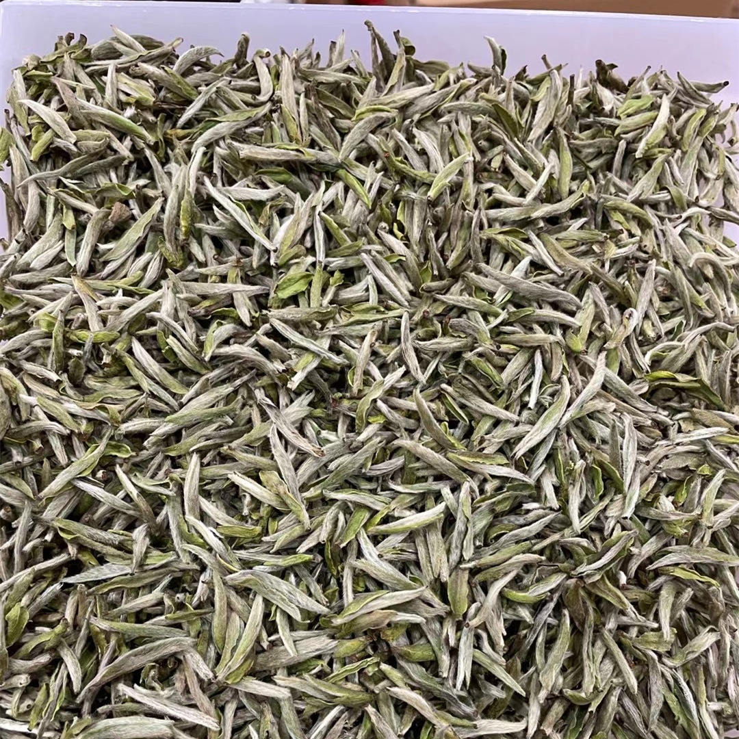 福建2022春茶头采小米芽白毫银针500g毫香蜜韵白毫银针散装批发