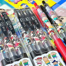 【正版】日本联名蜡笔小新限定中性笔JJ15限量版水笔0.5
