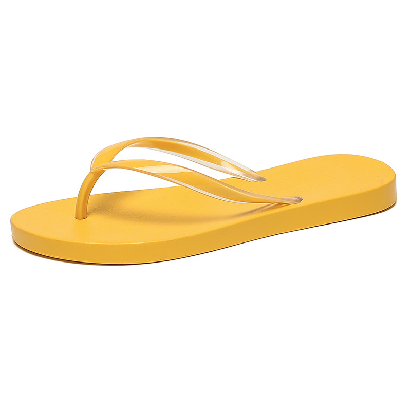 Flip Flops Women's Summer Outdoor Beach Flip-Flops Non-Slip Flip-Flop Flat Slippers Cross-Border Southeast Asia