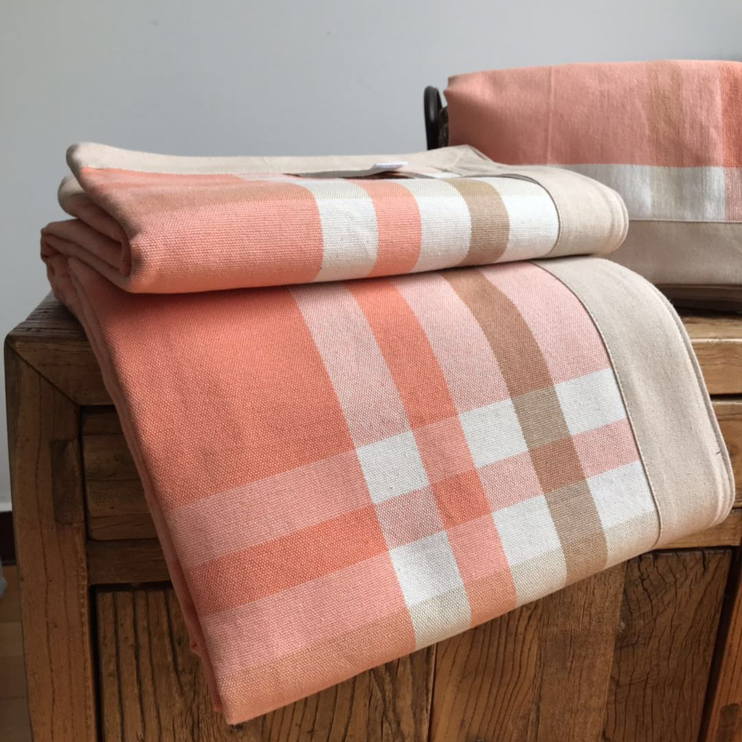 包边老粗布凉席