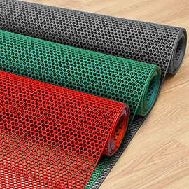 六角蜂窝巢镂空地垫防滑厨卫隔水地垫耐磨 pvc地胶橡胶垫室外户外