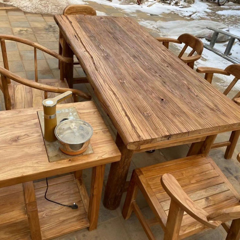 榆木餐桌厂家直销