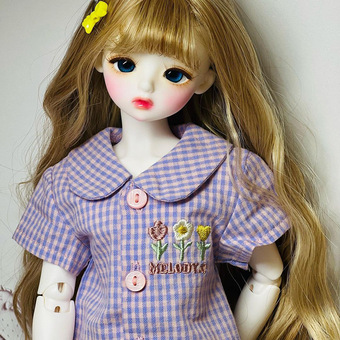 bjd娃衣 时尚短裙吊带裙blythe小布yosd ob11 bjd六分娃娃6分衣服