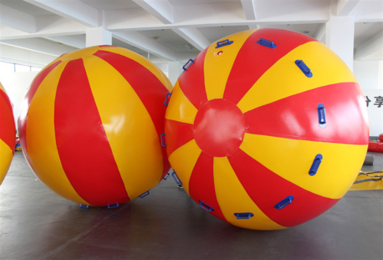 趣味运动会道具充气运转乾坤球毛毛虫好运球竞技比赛体育团队大球