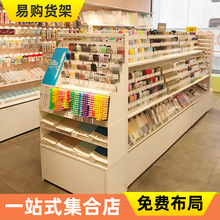 文具货架书店展示架文具店中岛台展示柜盲盒玩具店货架展示架