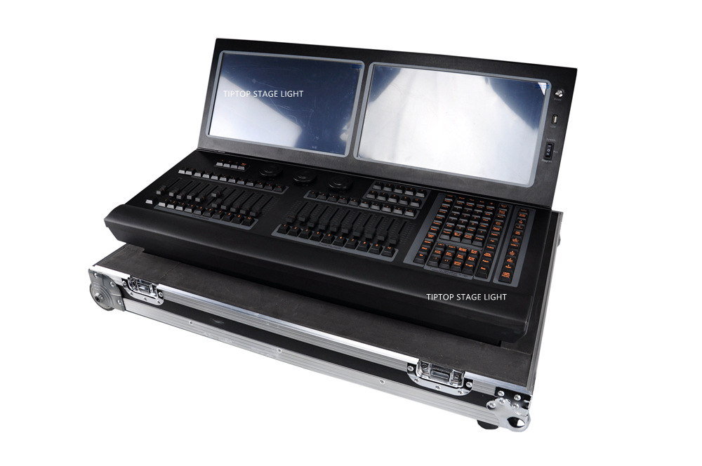 t-2/新款触摸老虎控台 双屏带角度调节15.6寸触摸屏titan 9系统