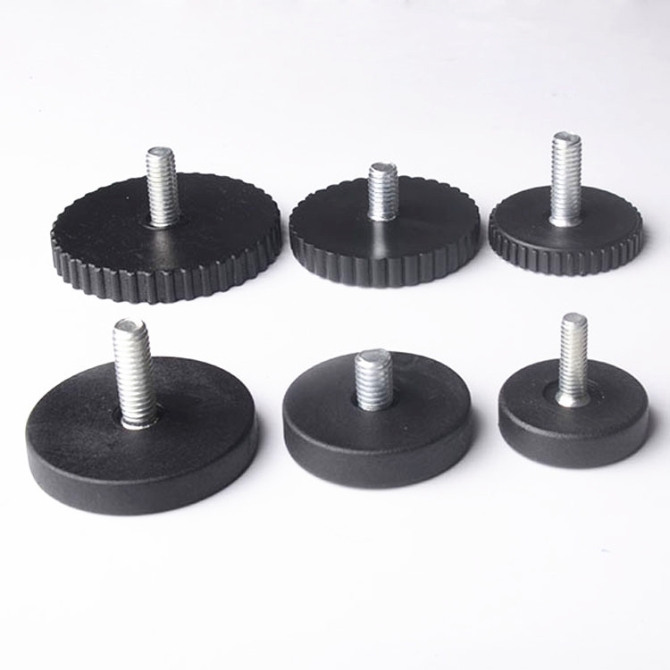 厂家直供办公椅升降脚钉家具调平脚垫m6塑料配件椅子凳子可调节脚