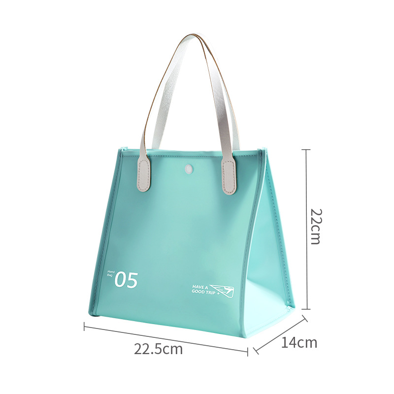 New Summer Beach Bag Waterproof Fashion Portable Swim Bag Travel PVC Cosmetics Buggy Bag