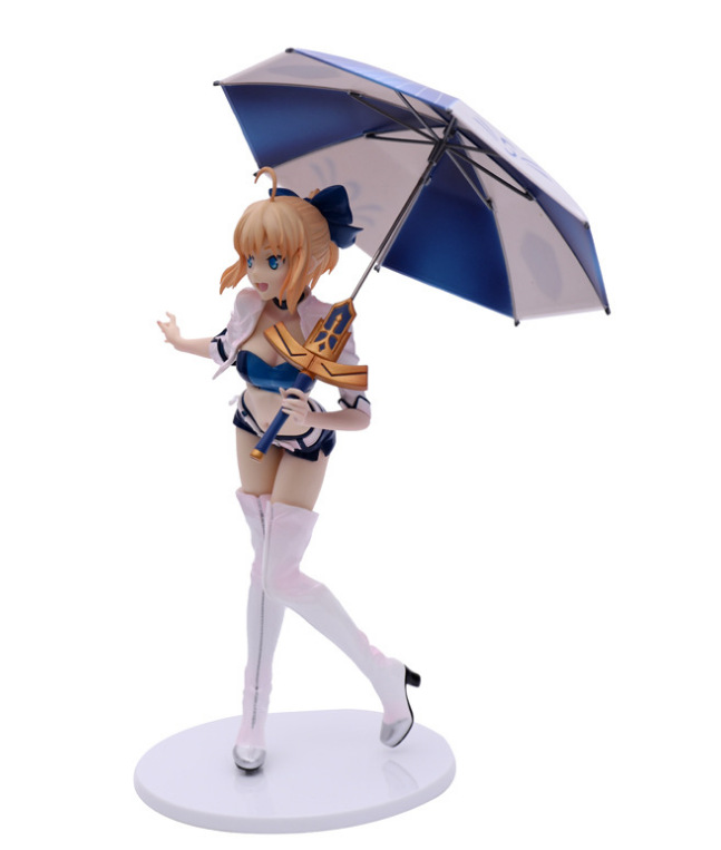 fate/stay night命运之夜手办赛车女郎saber塞巴手办模型