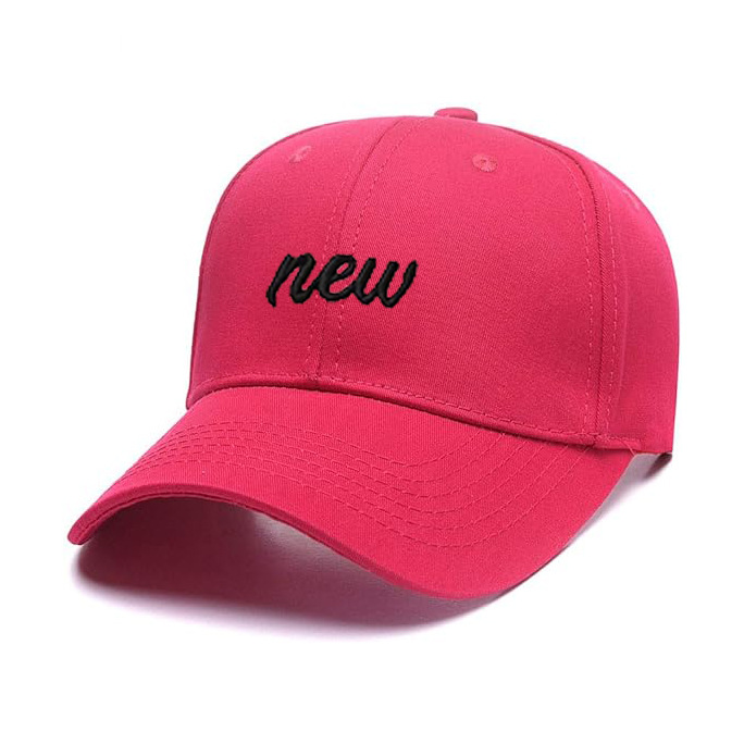 Summer Baseball Cap for Women 2024 New Fashion All-Match Sun Protection Big Head Circumference Printed Letters Embroidered Peaked Cap Small Face