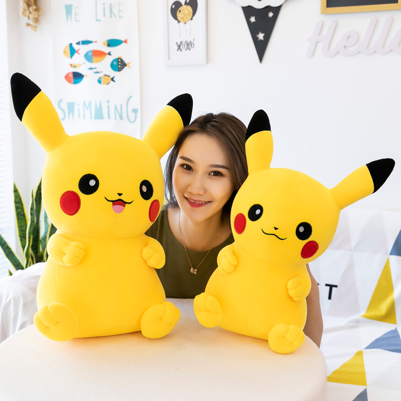 Internet Celebrity Pikachu Plush Toy Soft Toy Children's Pillow Pocket Elf Girls' Gifts Ragdoll Gifts