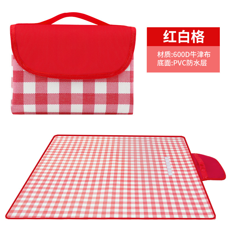 Oxford Cloth Picnic Mat Waterproof Moisture-Proof Picnic Blanket Outdoor Beach Mat Camping Tent Mat Picnic Blanket Wholesale