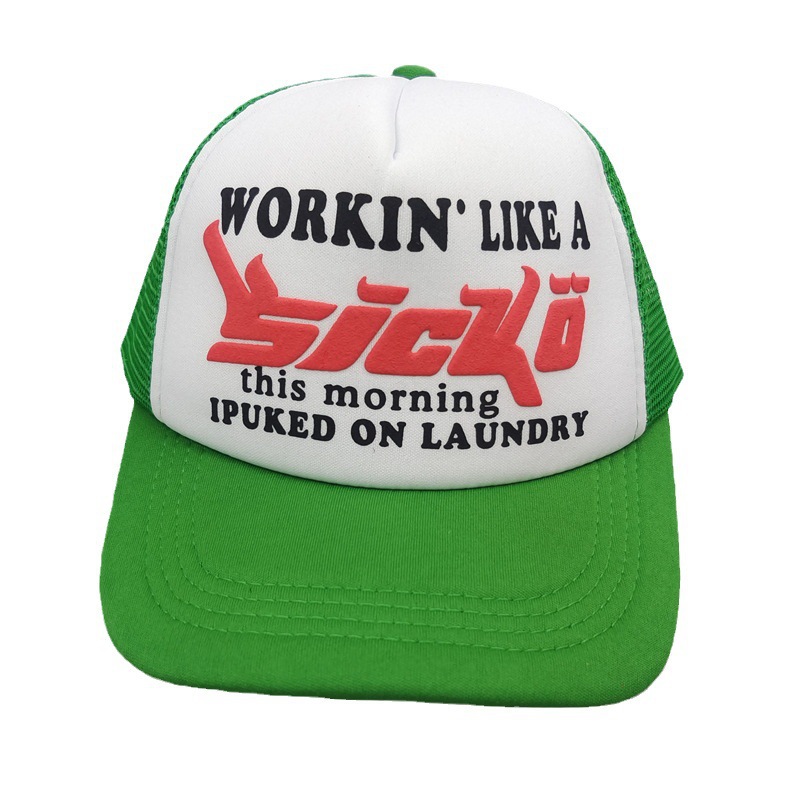 跨境ian connor sicko trucker hat网帽卡车司机棒球帽遮阳鸭舌帽