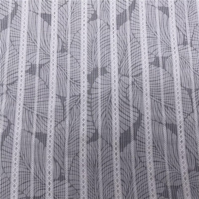 全棉纱罗提花面料 夏季新款衬衫连衣裙童装面料 提花格子薄款布料