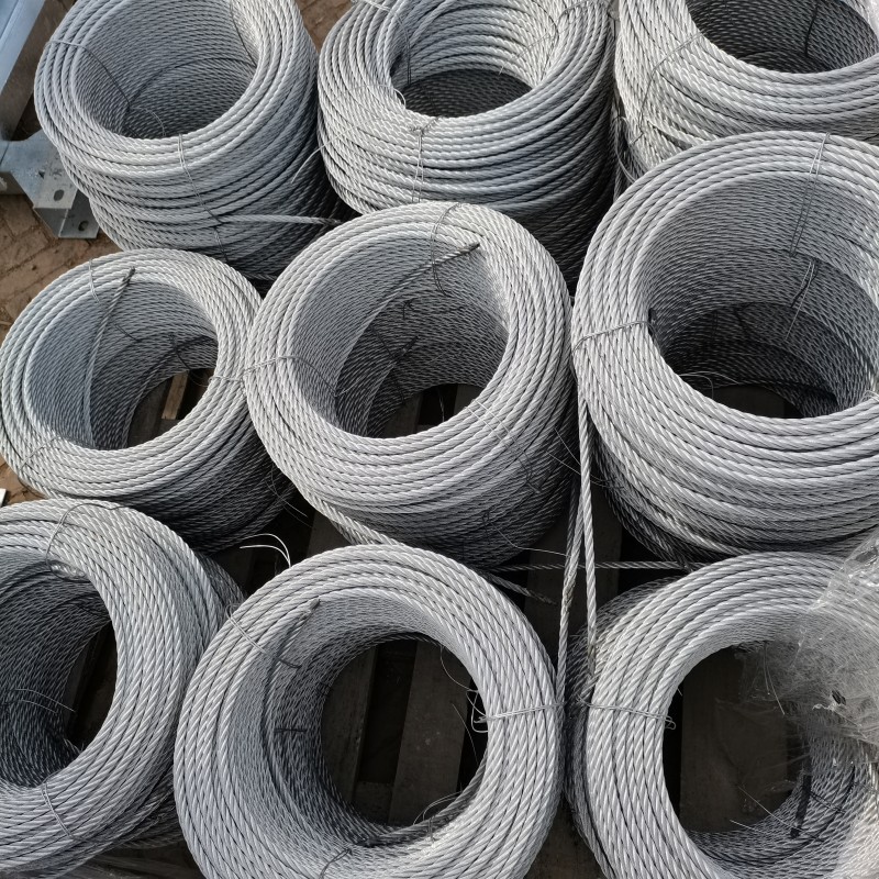 电动吊篮提升机专用8.3钢丝绳福尔特法尔胜热镀锌钢丝绳配件大全