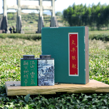 太平猴魁捏尖黄山绿茶礼品茶叶礼盒装伴手礼茶礼送礼送领导家长茶