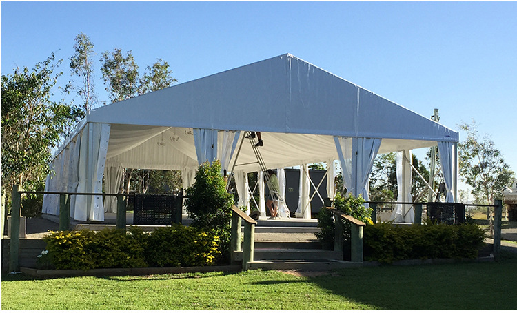 定做大型户外25*30米活动商业篷房 体育赛事棚房人字玻璃墙帐蓬房