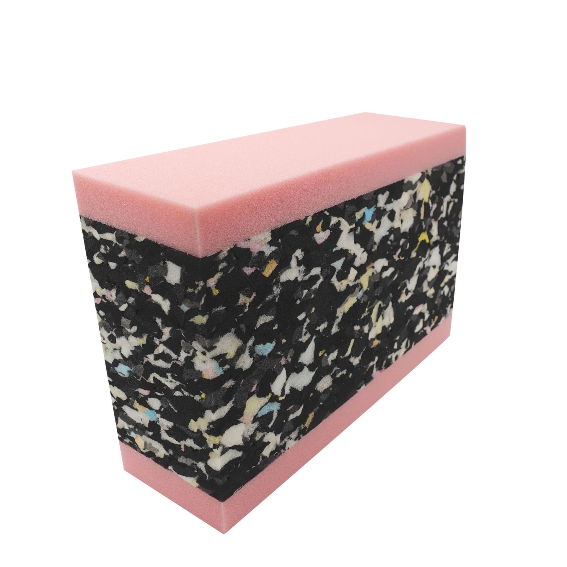 定制高密度再生海绵贴合粘普通海绵高弹性摔跤垫体操体育垫专用