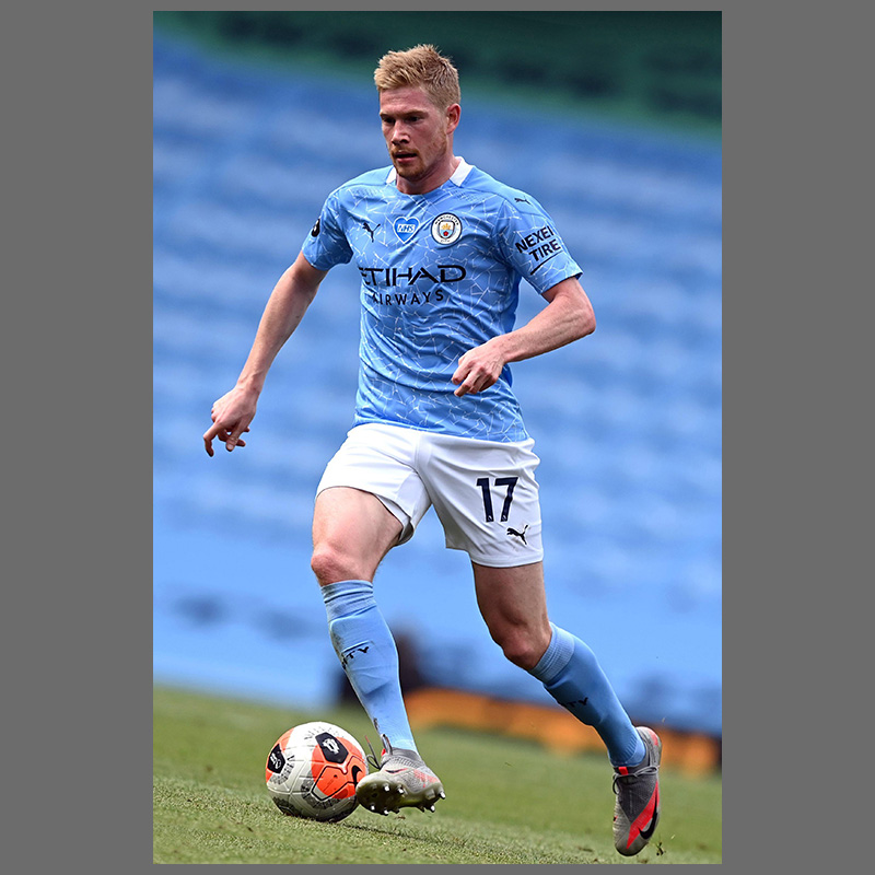 64n德布劳内海报曼城丁丁球星足球装饰画挂图梅西c罗墙贴壁纸 图片