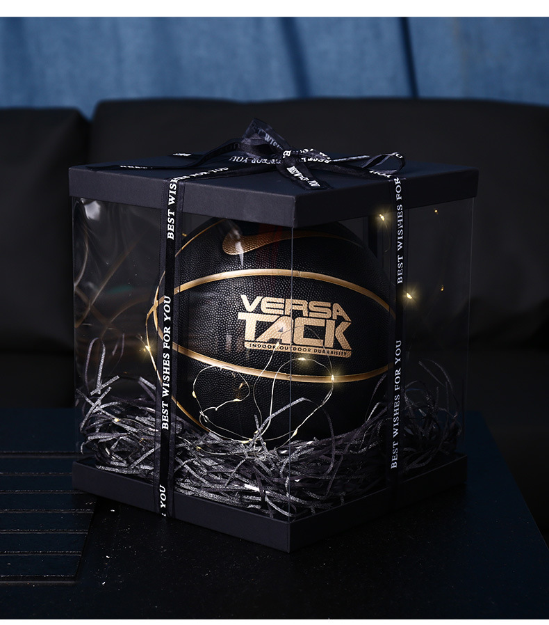 装篮球的礼盒大号透明生日礼物盒公仔布娃娃礼品盒玩具包装盒批发