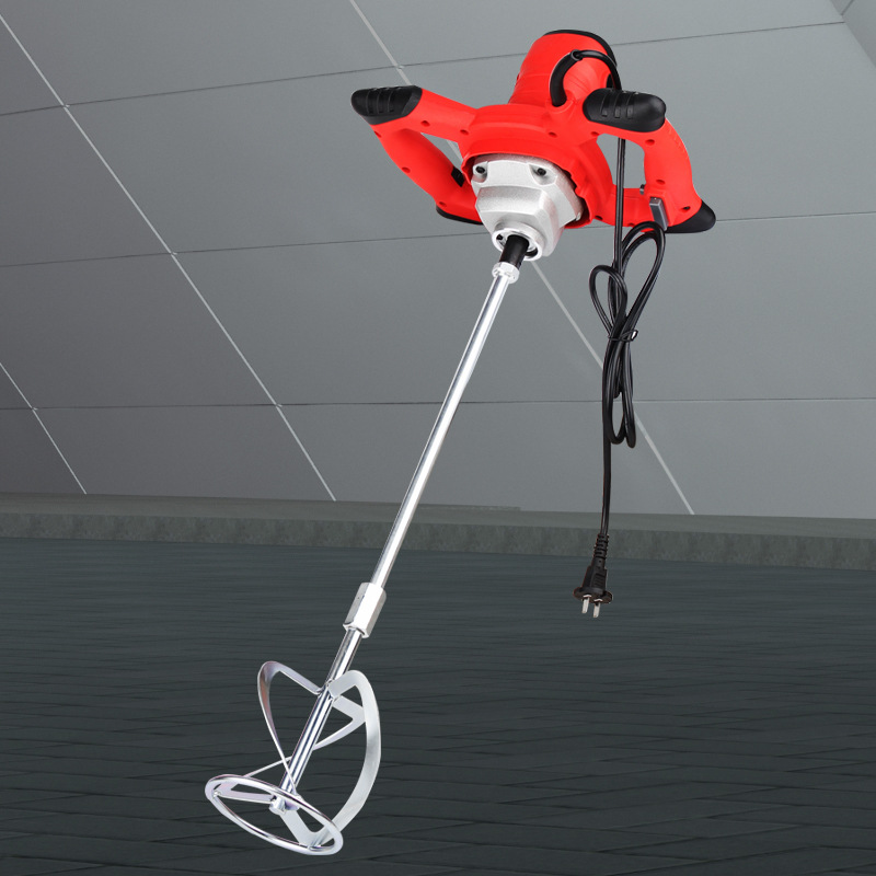 厂家直供大功率电动搅拌器家用油漆水泥打灰机多功能腻子粉搅拌机