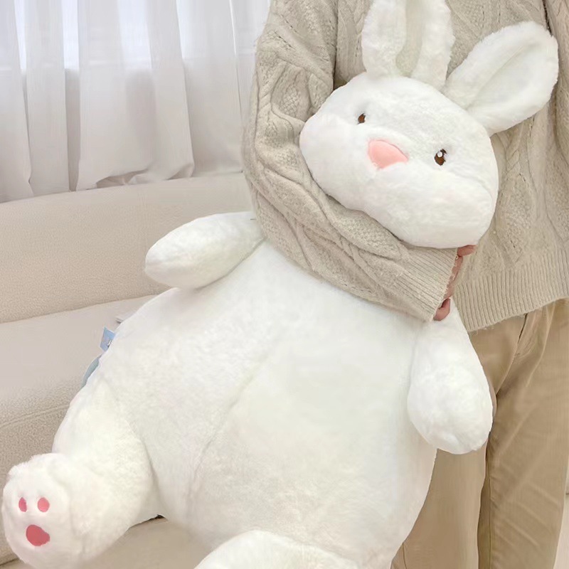 Xinyuan Xinke Love Lazy Rabbit Pillow Short Plush Toy Soft Bunny Doll Bed Sleeping Doll