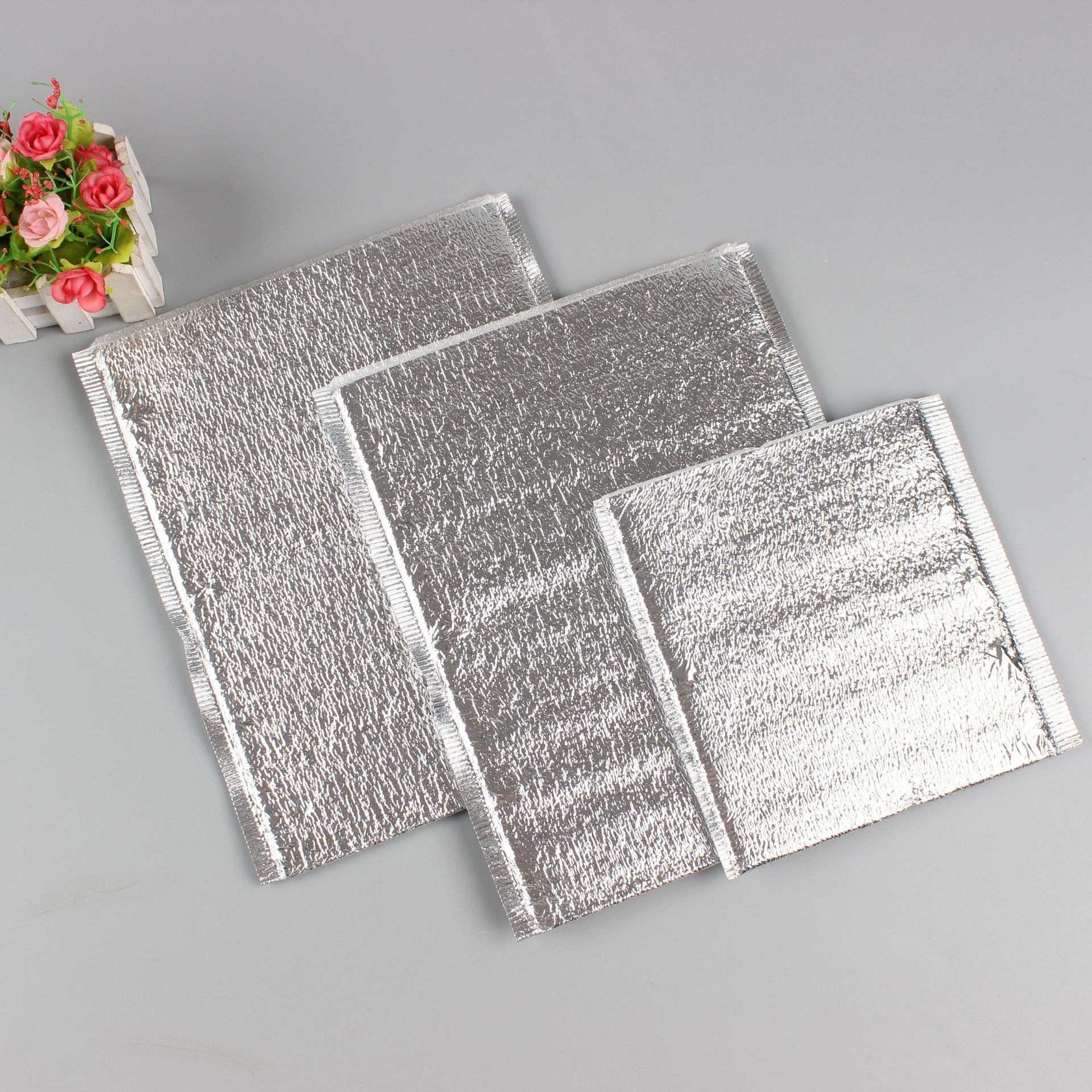 一次性铝箔快餐烧烤羊肉串保温袋珍珠棉食品海鲜保鲜袋