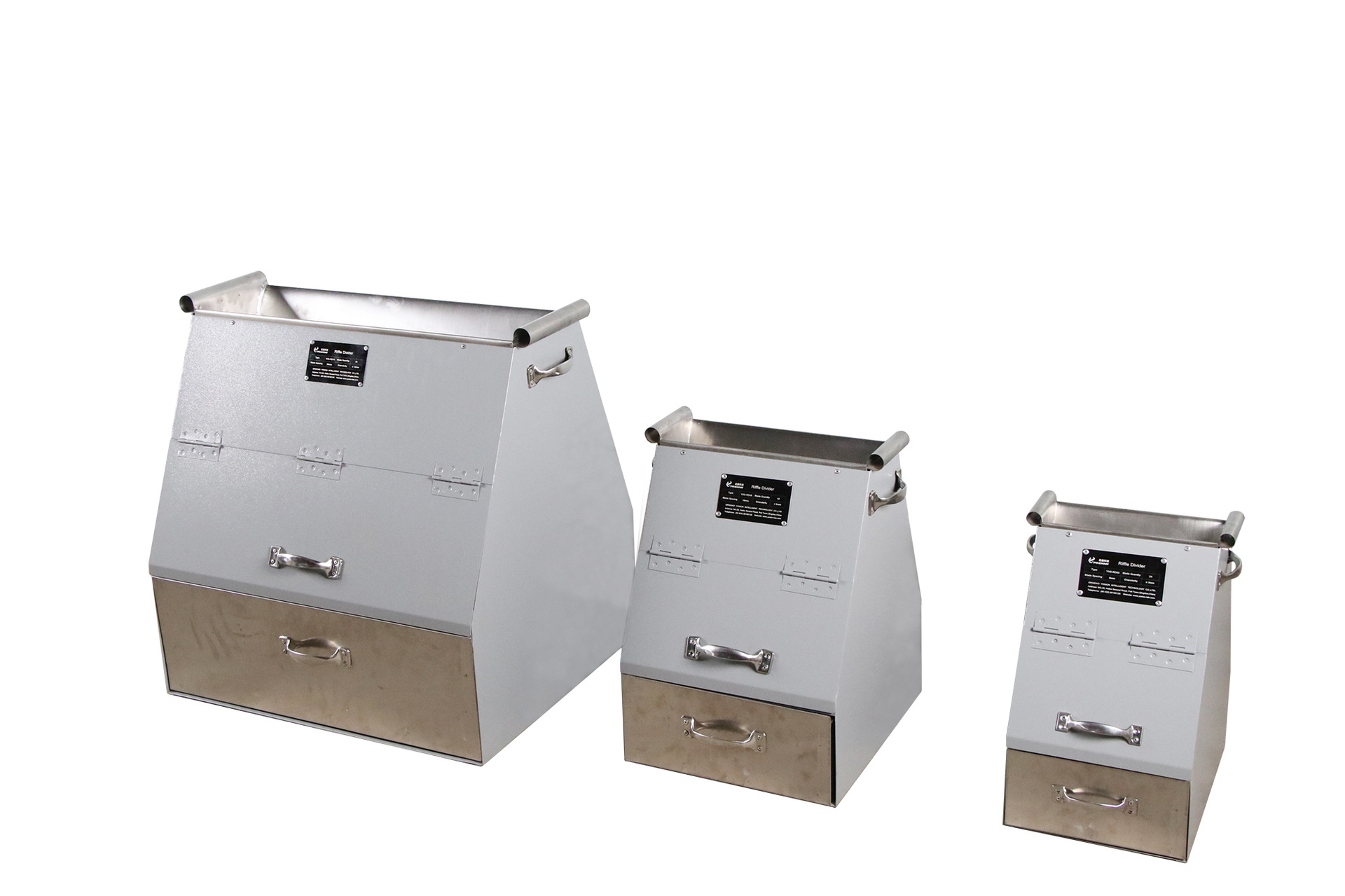 垚鑫科技 煤炭二分器 样品缩分机 电动二分器