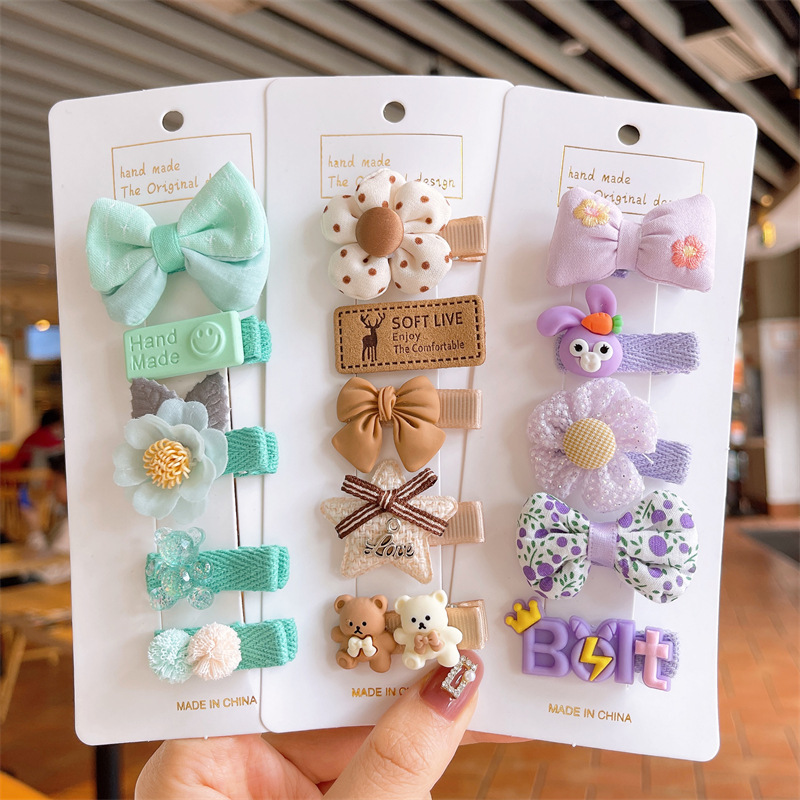 Baby Hair Clips Baby Girl Hair Accessories Children Little Girl Hairclip Does Not Hurt Hairpin Infant Clip Hair Volume Less