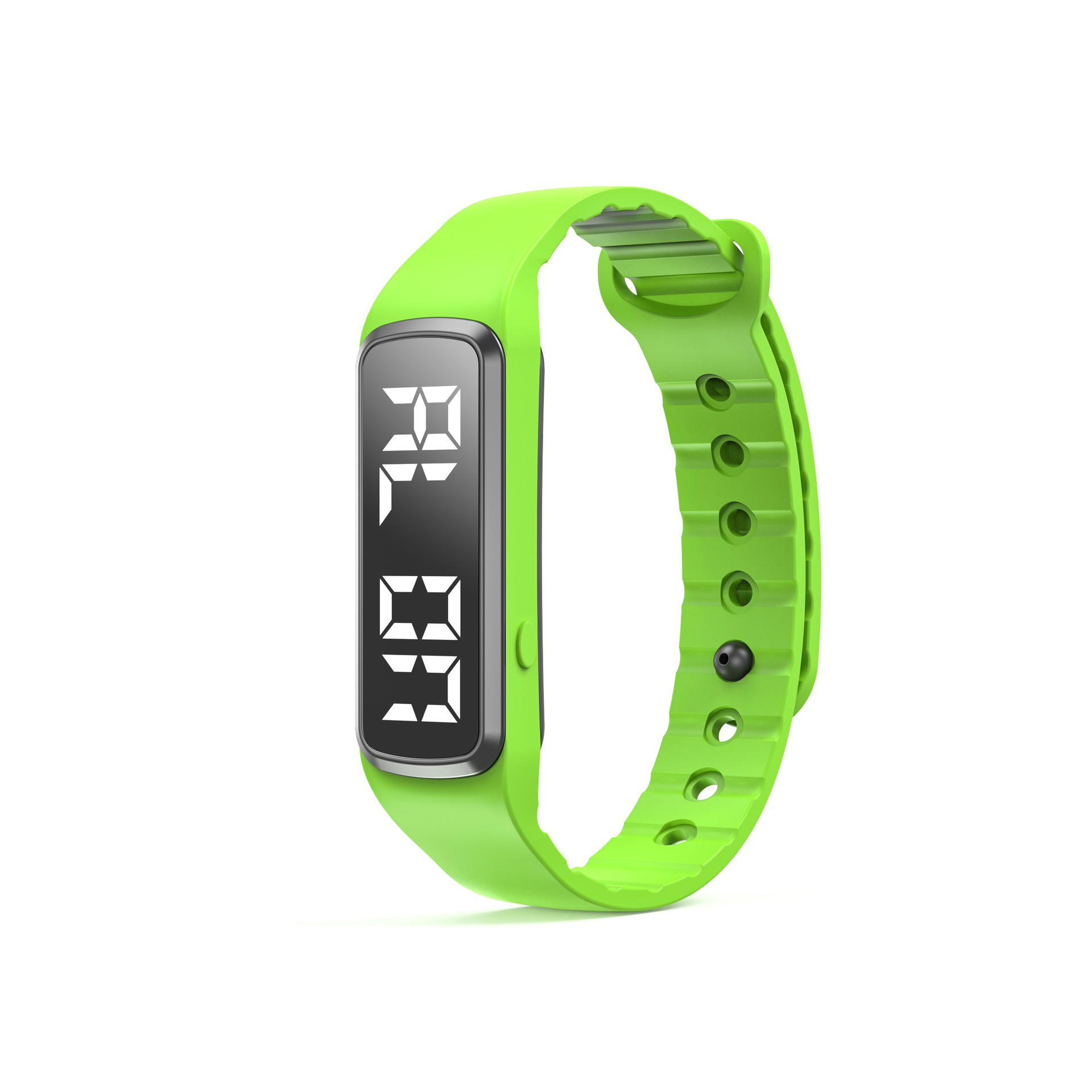 un116户外运动多功能手环tpu材质震动闹钟提醒24小时计步运动手环