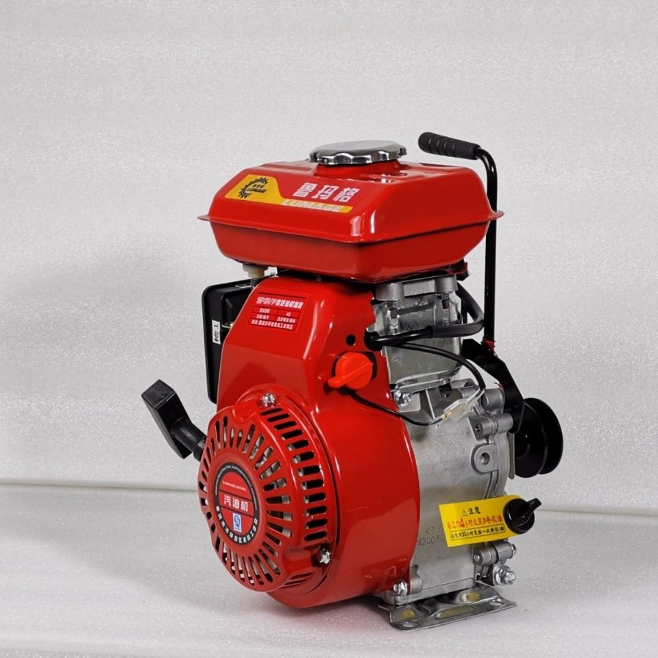 汽油发动机打谷机马力抽水播种鸡公车用单缸四冲程纯汽油