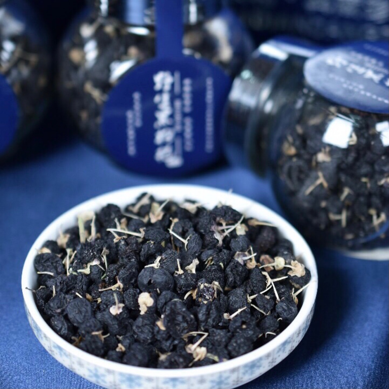 黑枸杞礼盒装 青海黑枸杞礼盒装 瓶装5瓶黑枸杞大果枸杞子 非宁夏