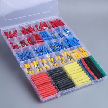 绝缘冷压端子套盒装 diy接线端子套盒 电工电气 快速接线端子