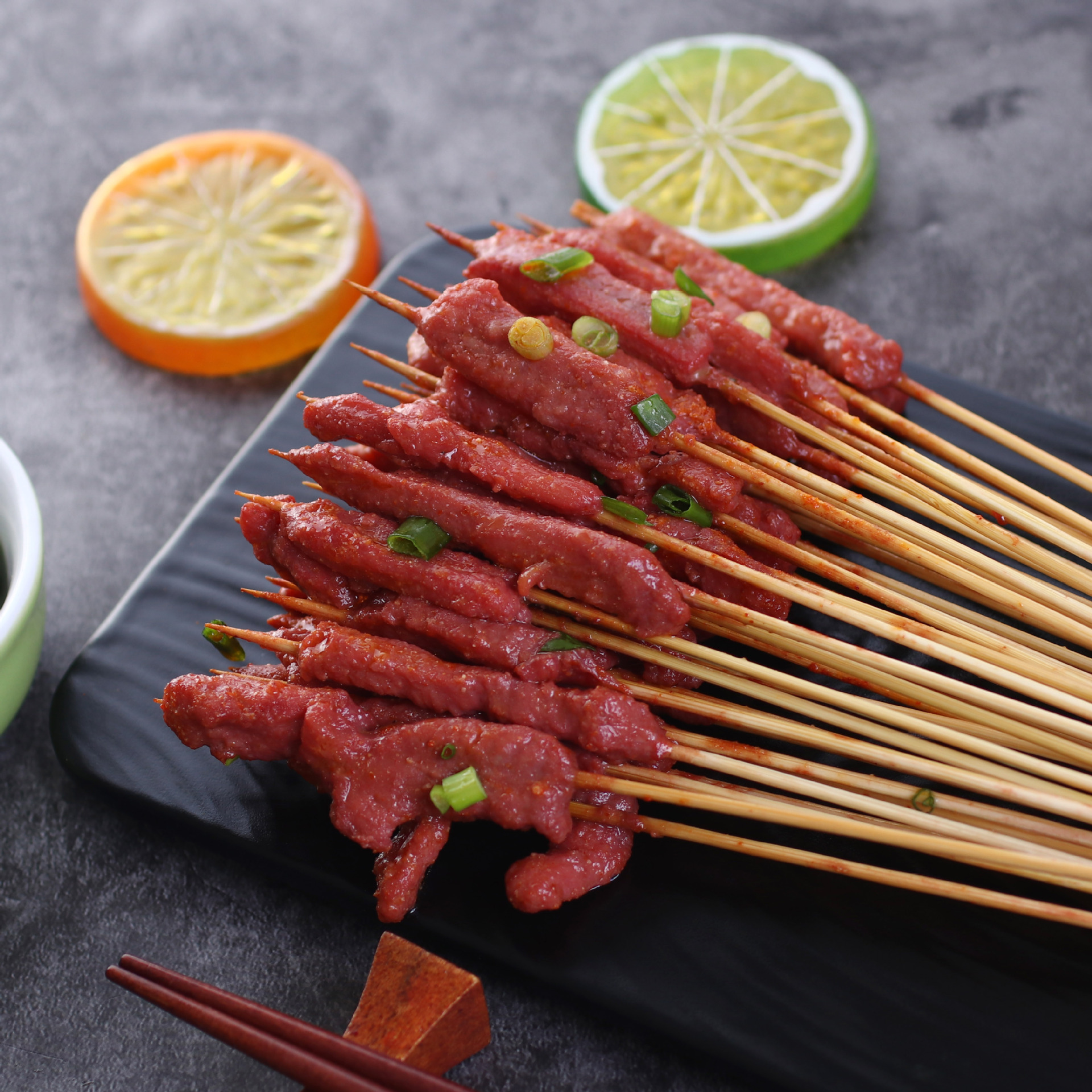 明晨达手把风味羊肉串网红串串夺命小串烧烤油炸串串冷冻半成品