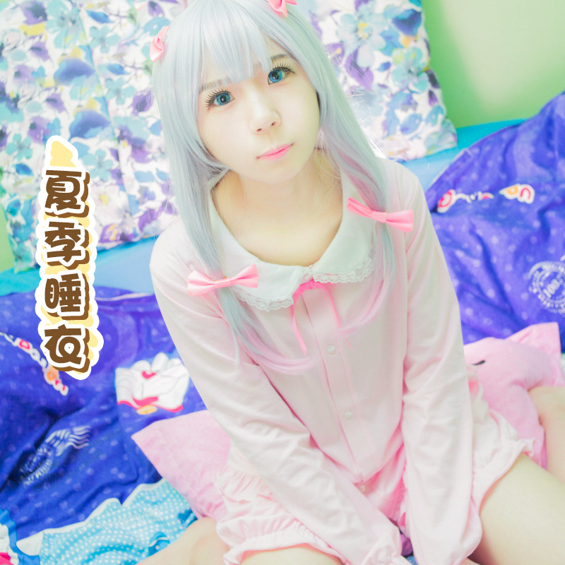 代发埃罗芒阿我的妹妹是黄漫老师和泉纱雾动漫周边萌妹睡衣家居服