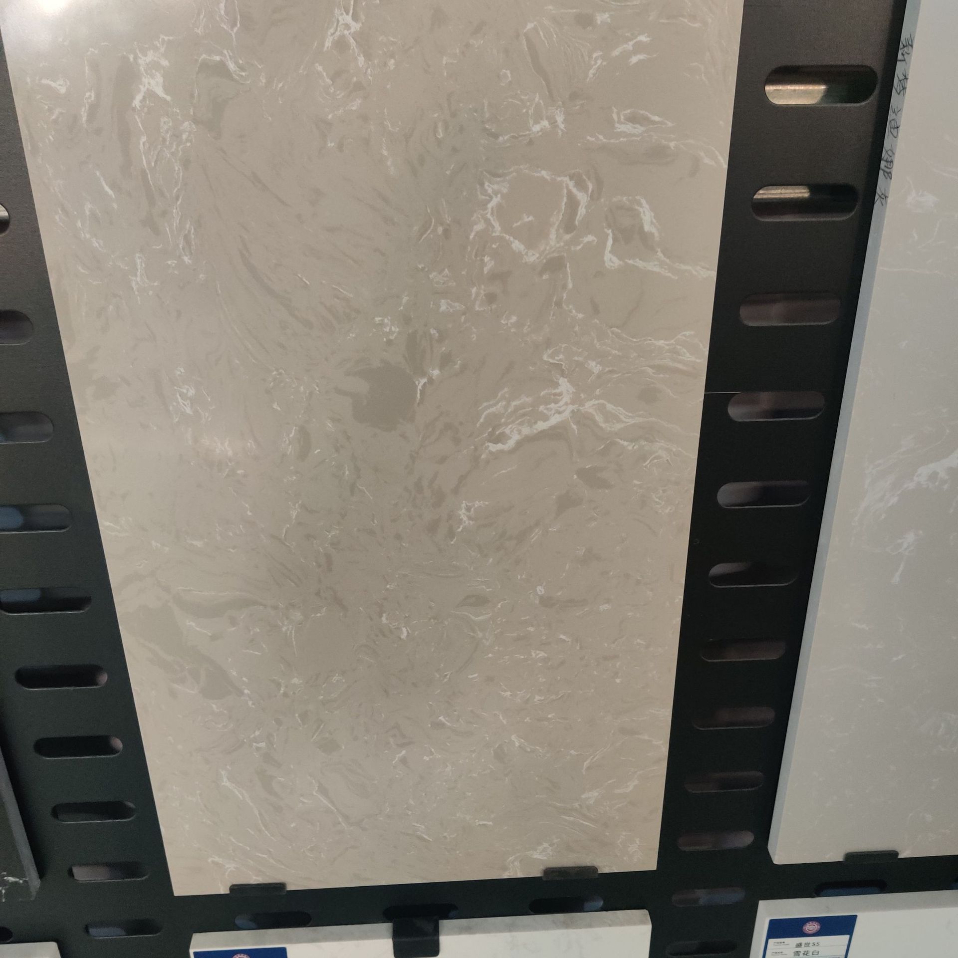 人造石台面厨房橱柜人造石岛台纯色石英石灶台仿天然大理石板材