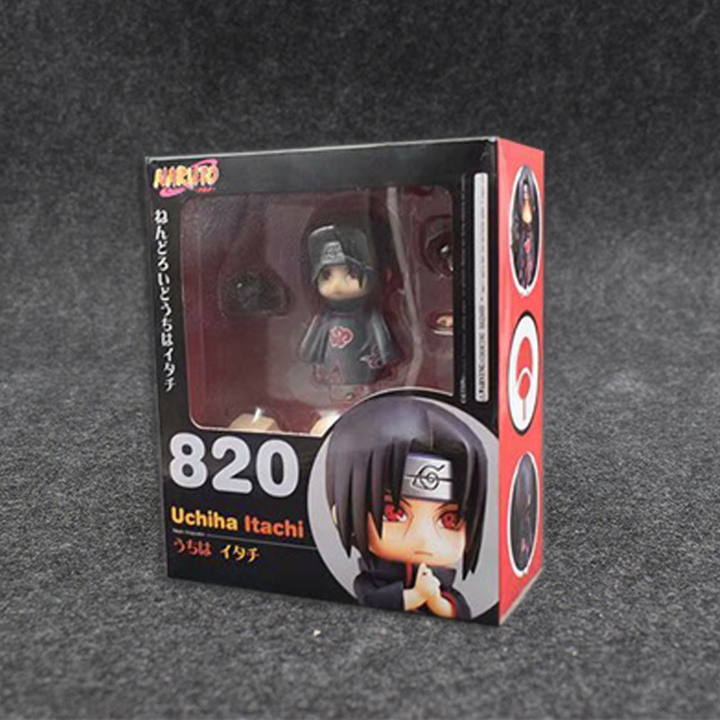 火影忍者 疾风传 gsc 粘土人#820 宇智波鼬 q版 换脸 盒装手办