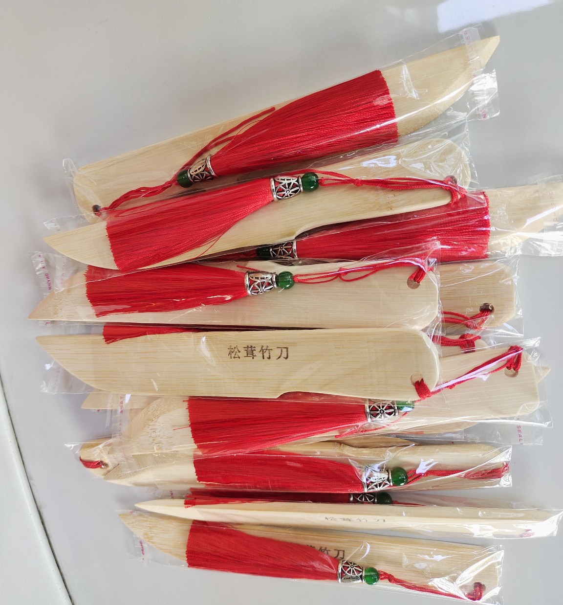 竹子刀竹片刀 裁纸刀 松茸竹刀 宣纸刀 切菌子水果竹刀 竹起子