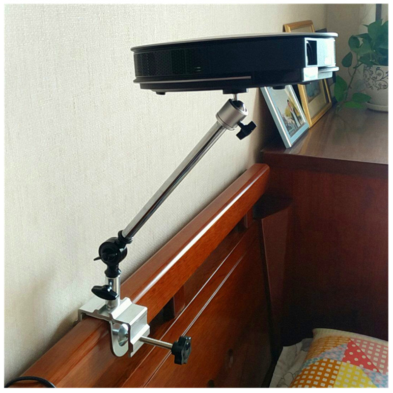 极米z6h2g613支架新款微型投影仪投影机托盘免打孔万向床头支架子