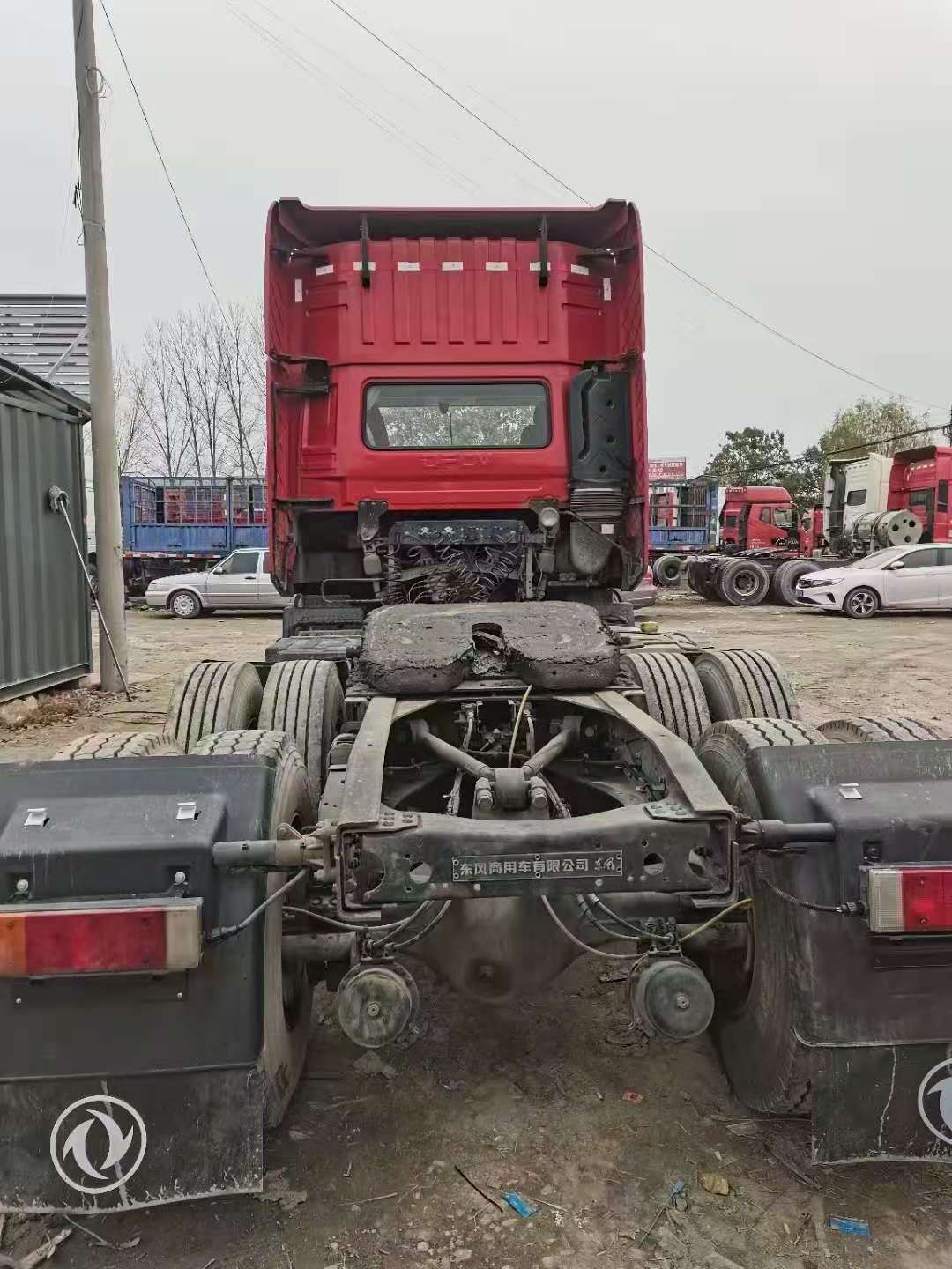 二手东风天龙牵引车解放17年国五牵引车430马力轻体半挂牵引车头